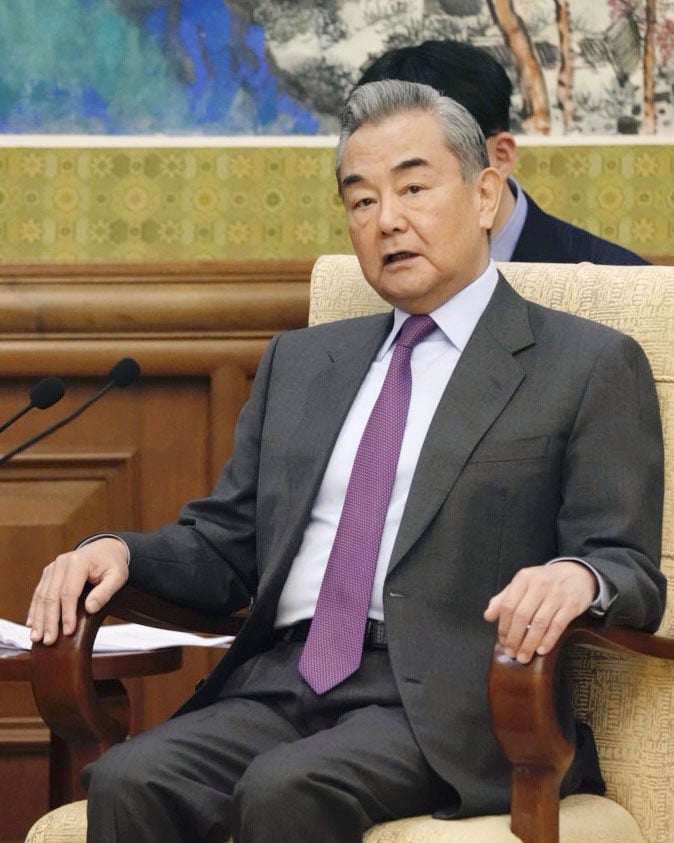 Chinese Foreign Minister Wang Yi’s coming trip to Dublin has analysts speculating what Beijing’s priorities concerning Ireland are. Photo: Kyodo